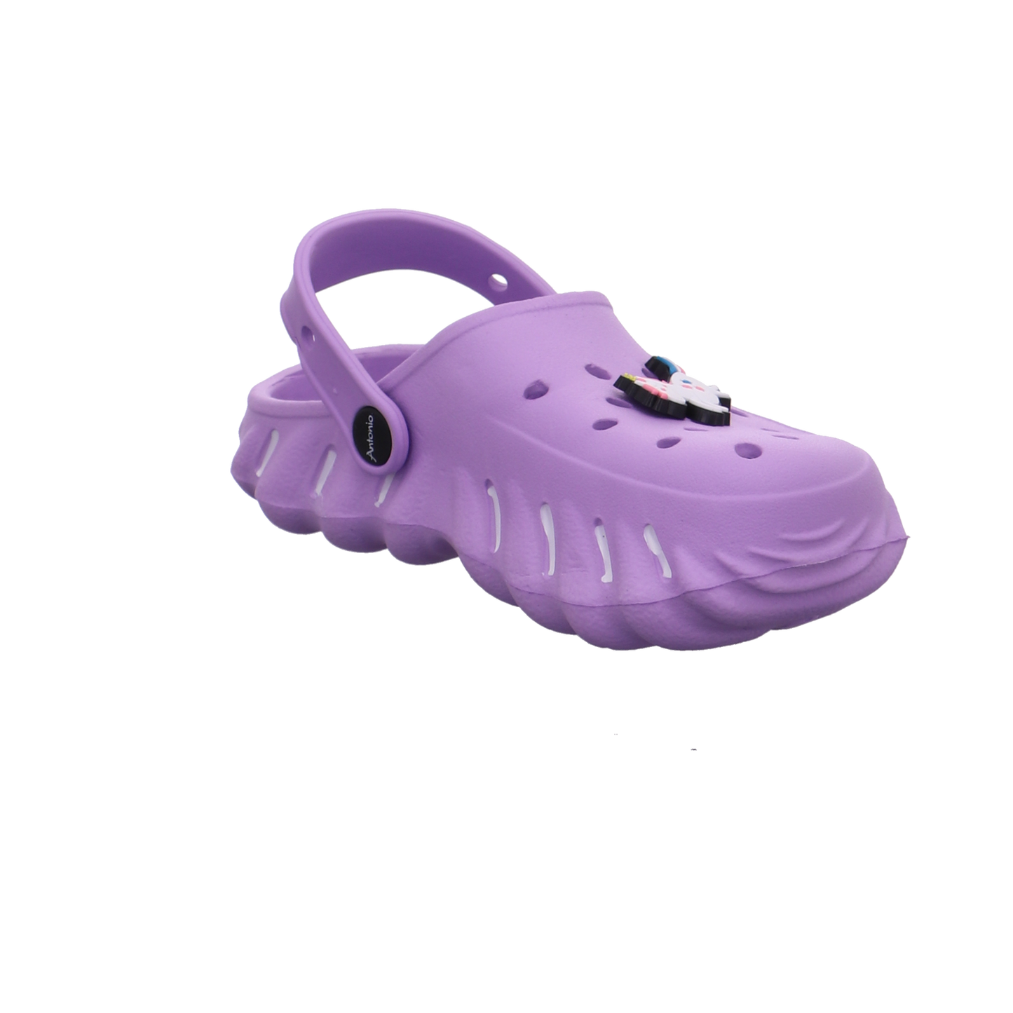 Antonio Kids Clogs mit Gummi viola lila Bild7