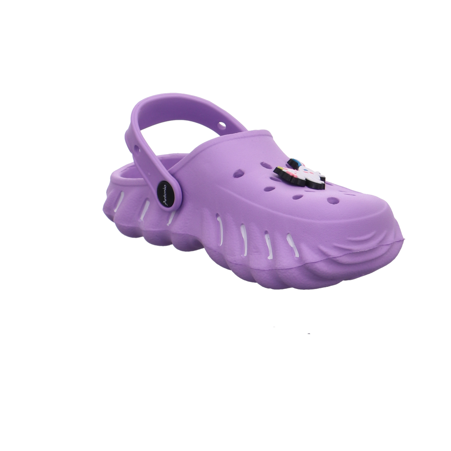 Antonio Kids Clogs mit Gummi viola lila Bild7