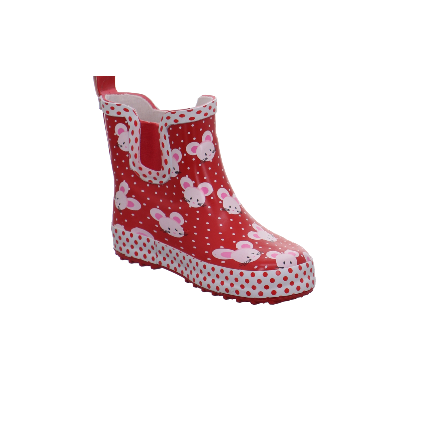 Beck Stiefel rot kombi Bild7