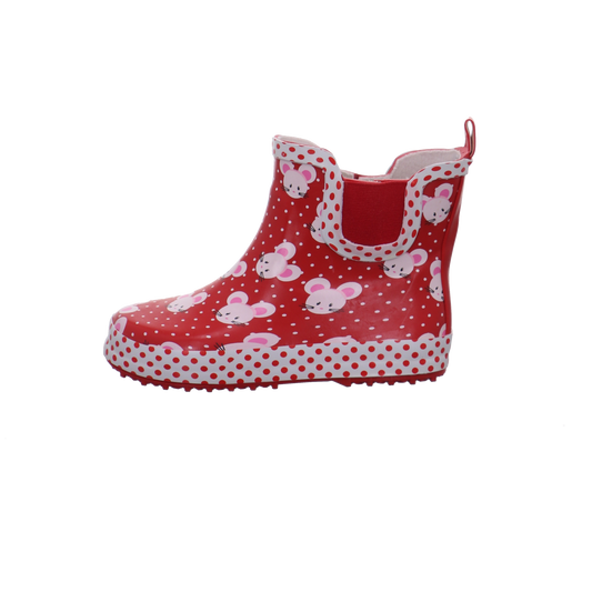 Beck Stiefel rot kombi Bild1