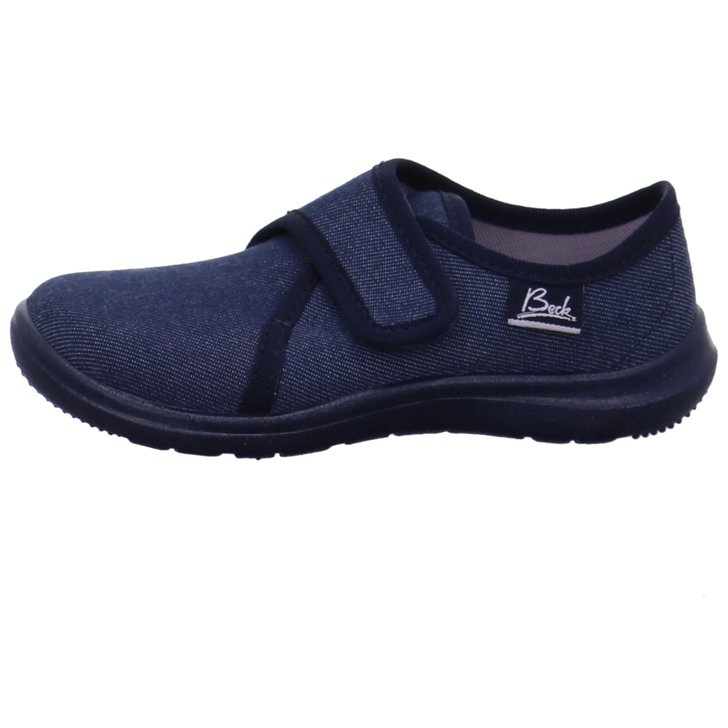 Beck geschlossene Hausschuhe dunkel-blau Bild1
