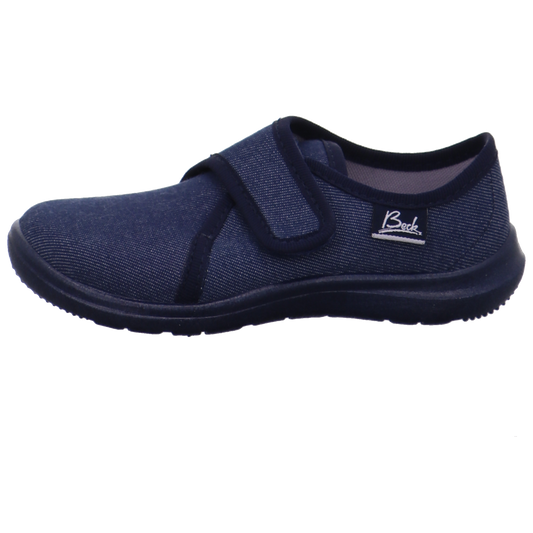 Beck geschlossene Hausschuhe dunkel-blau Bild1