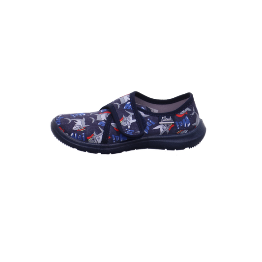 Beck geschlossene Hausschuhe dunkel-blau Bild1