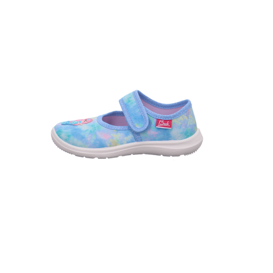 Beck geschlossene Hausschuhe hell-blau Bild1