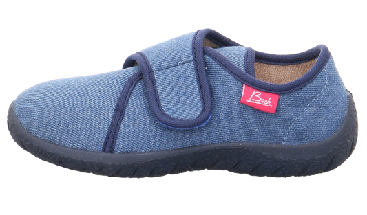 Beck geschlossene Hausschuhe jeans Bild1