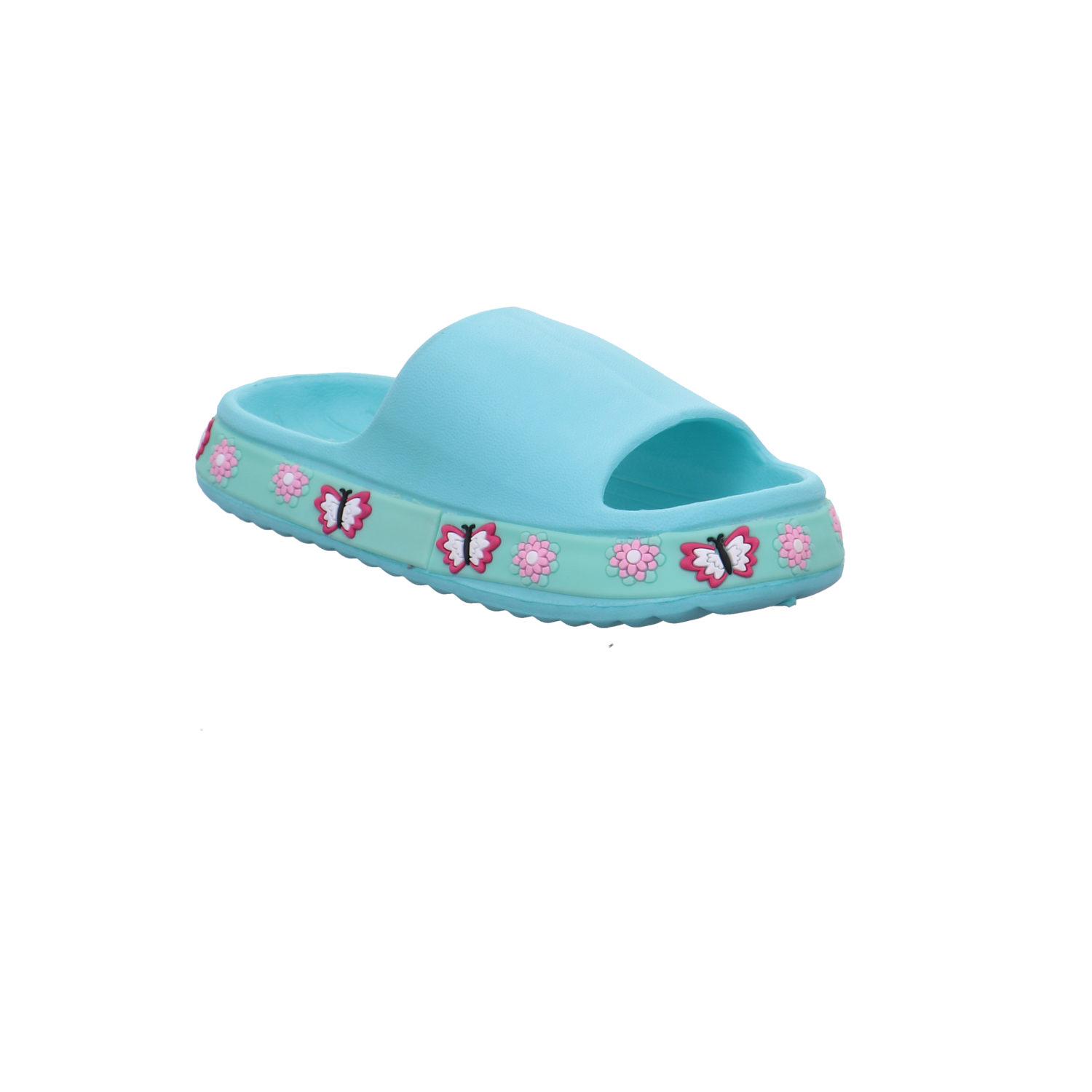 Cloxx Kinder Clogs türkis Bild7