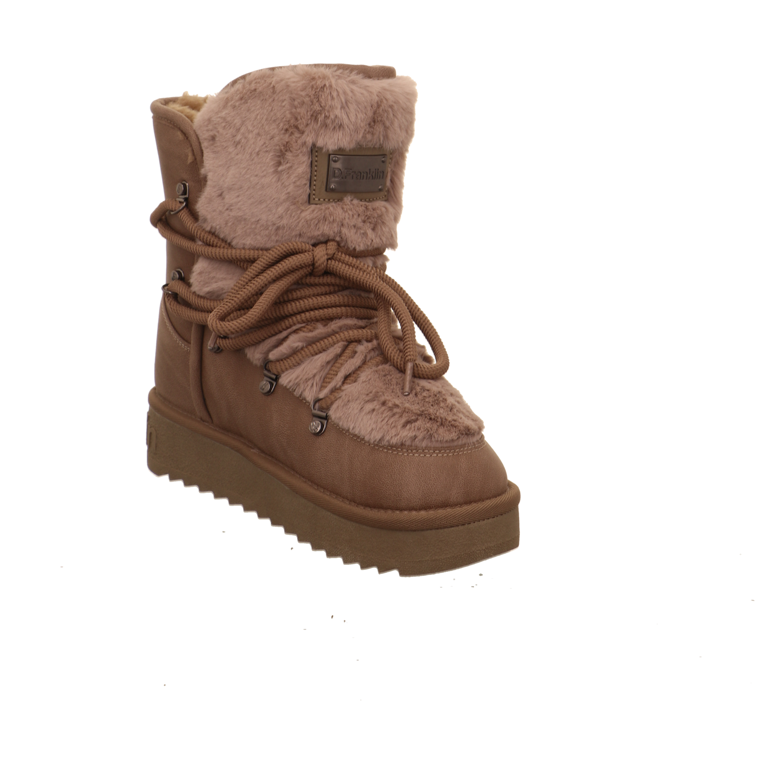 D.Franklin Nordic Trk Fur taupe Bild7