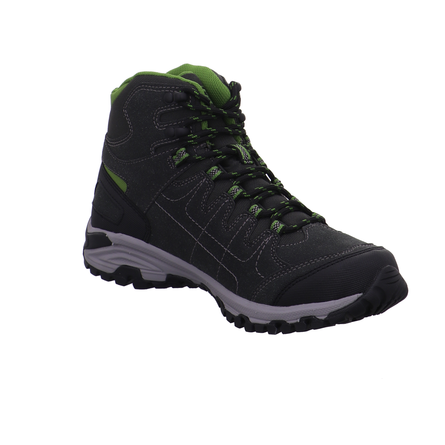 EB Brütting Trekking Wanderschuhe grau kombi Bild7
