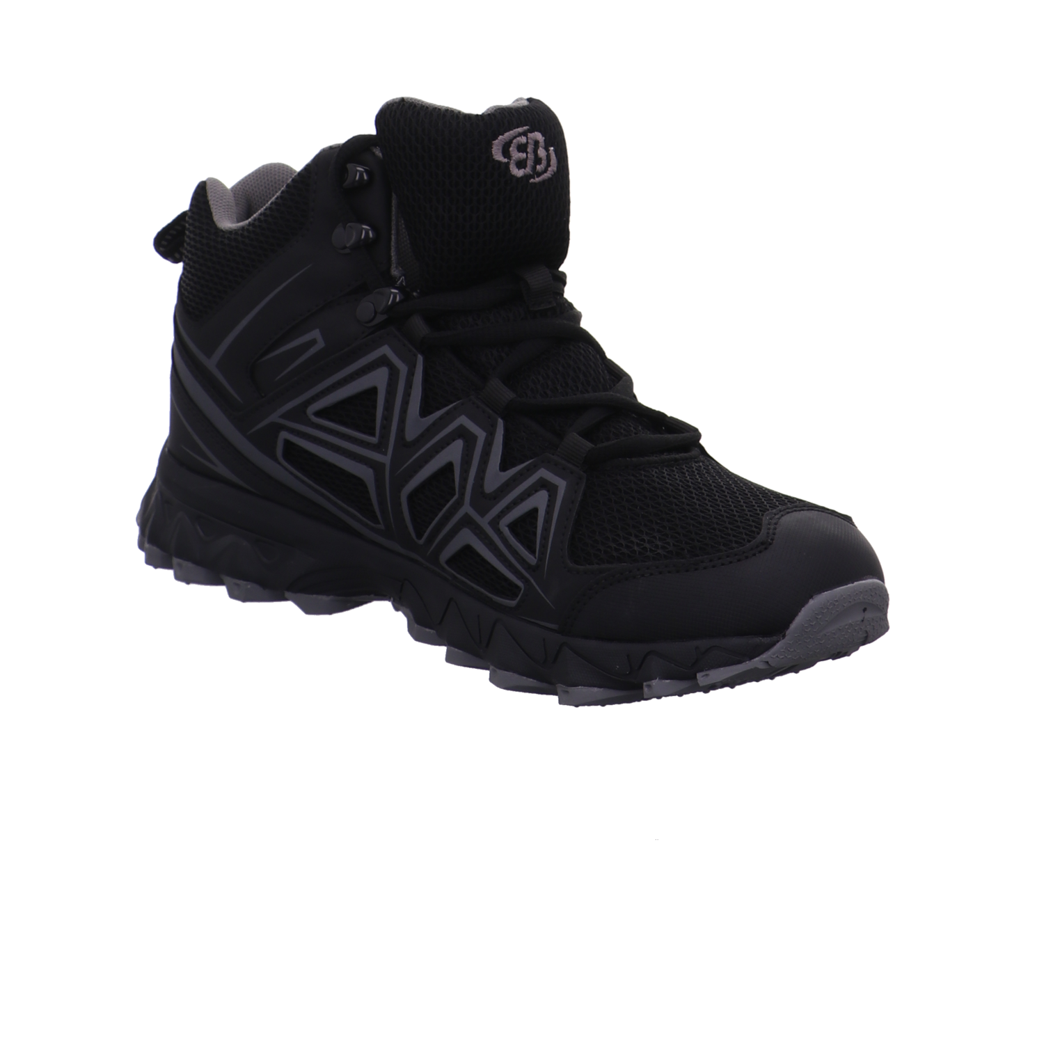 EB Brütting Trekking Wanderschuhe schwarz kombi Bild7