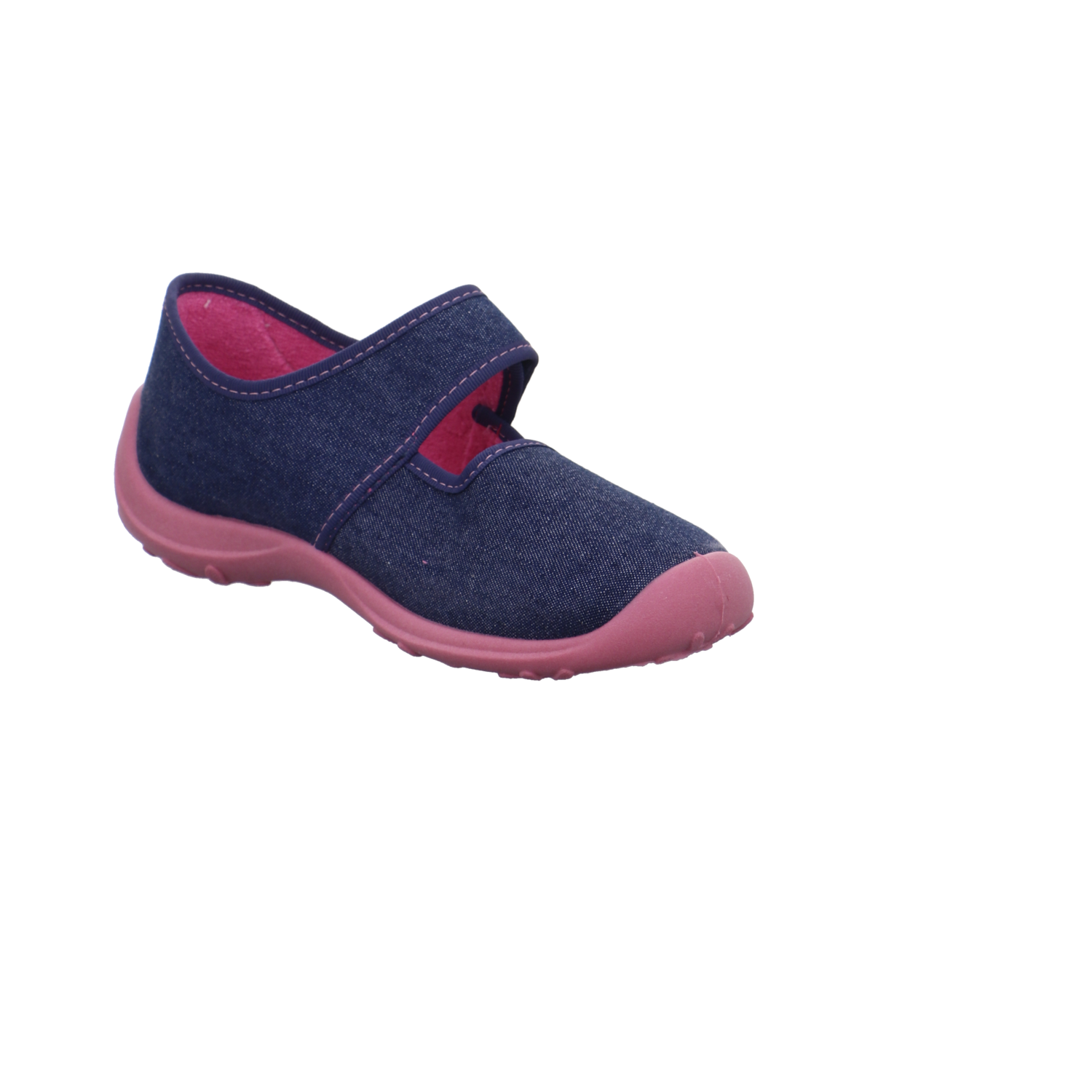 Fischer Markenschuh GmbH geschlossene Hausschuhe blau kombi Bild7