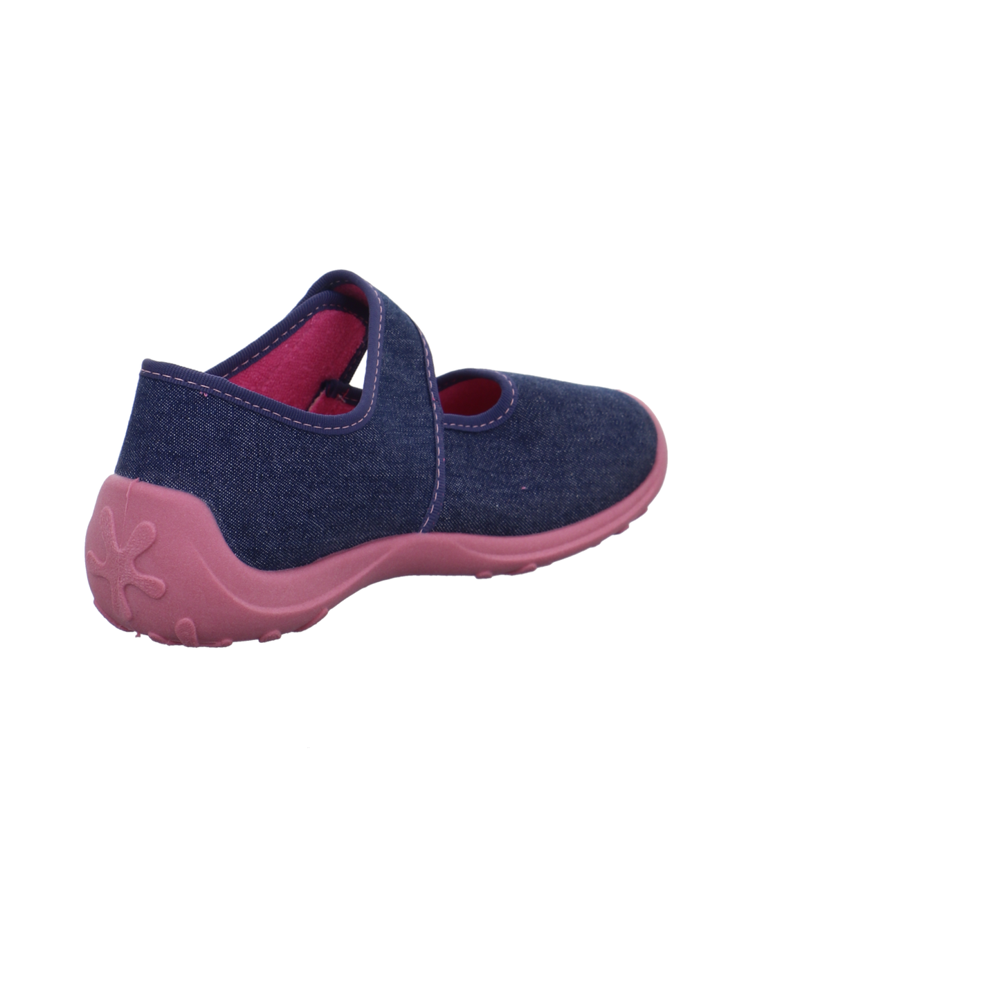 Fischer Markenschuh GmbH geschlossene Hausschuhe blau kombi Bild5