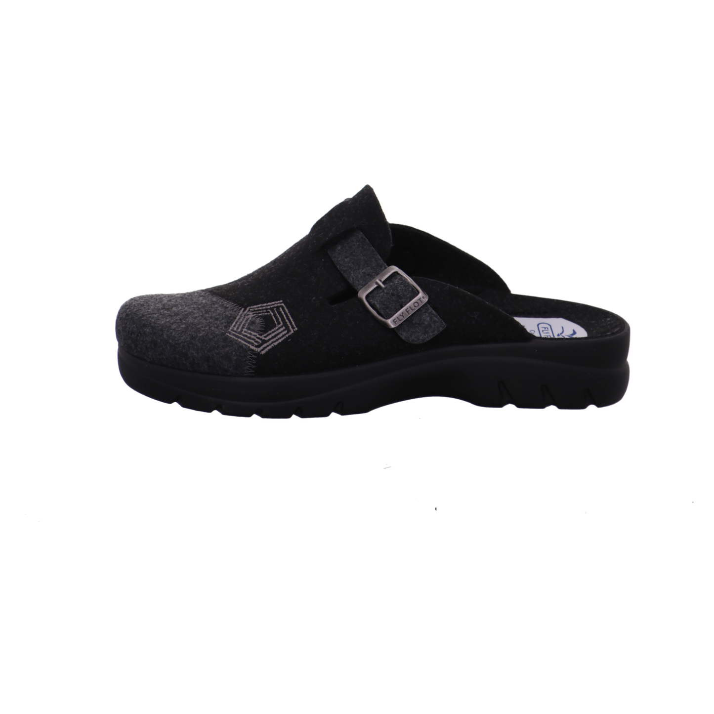 Fly Flot Clog grau kombi Bild1
