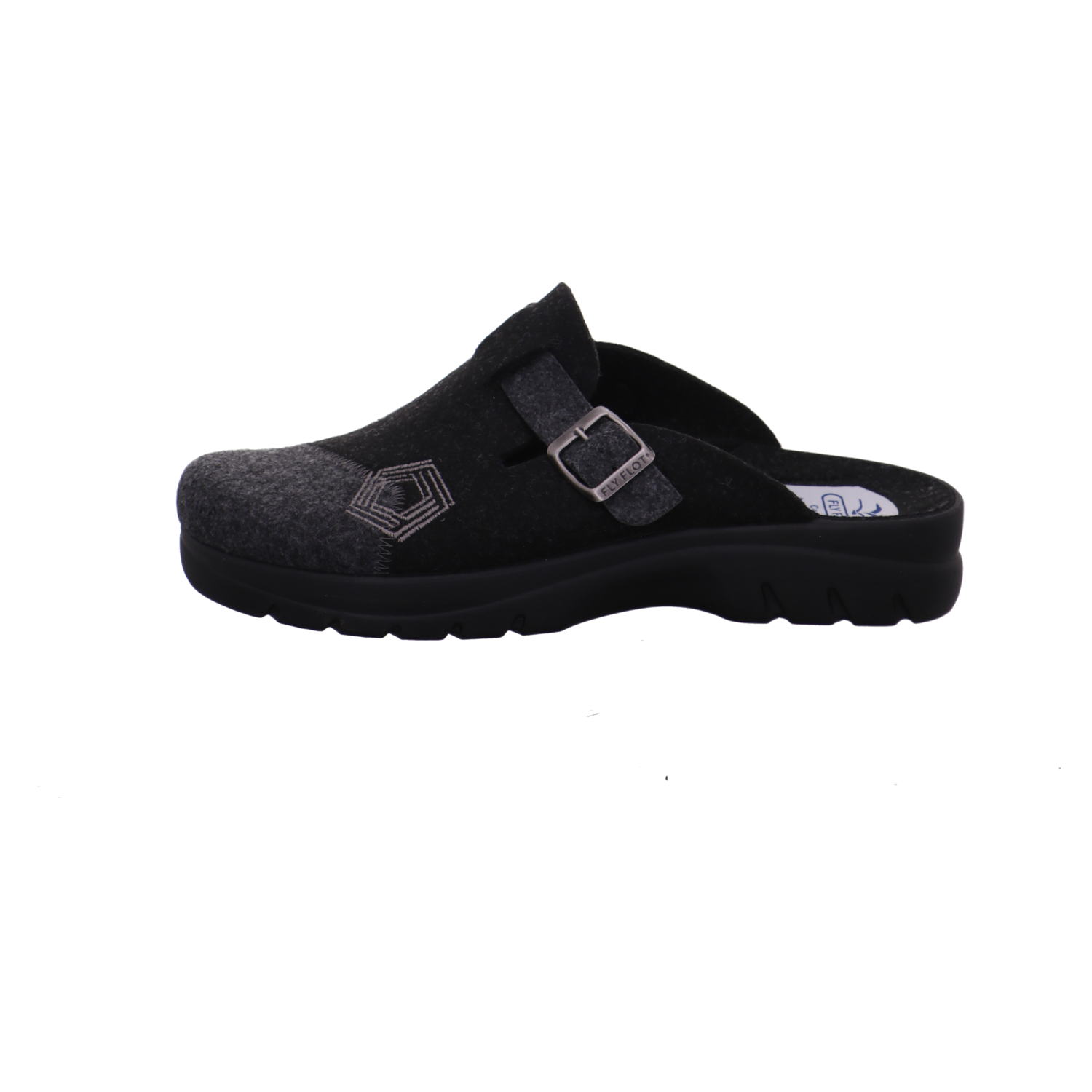 Fly Flot Clog grau kombi Bild1