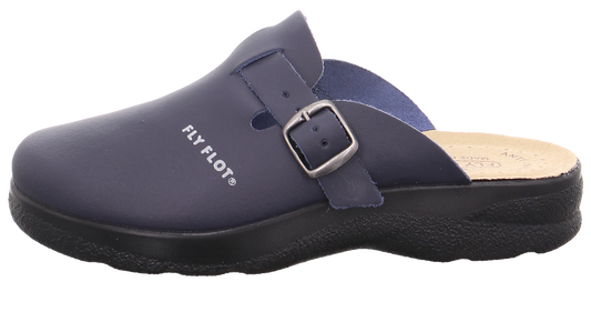 Fly Flot Tieffußbett Clog blau Bild1