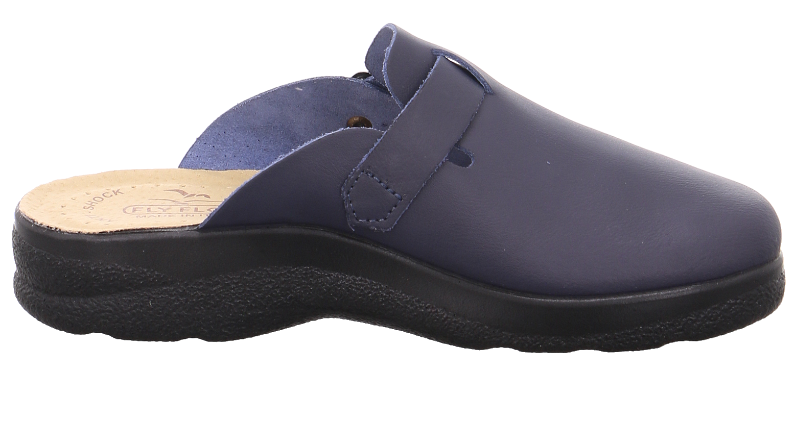Fly Flot Tieffußbett Clog blau Bild11