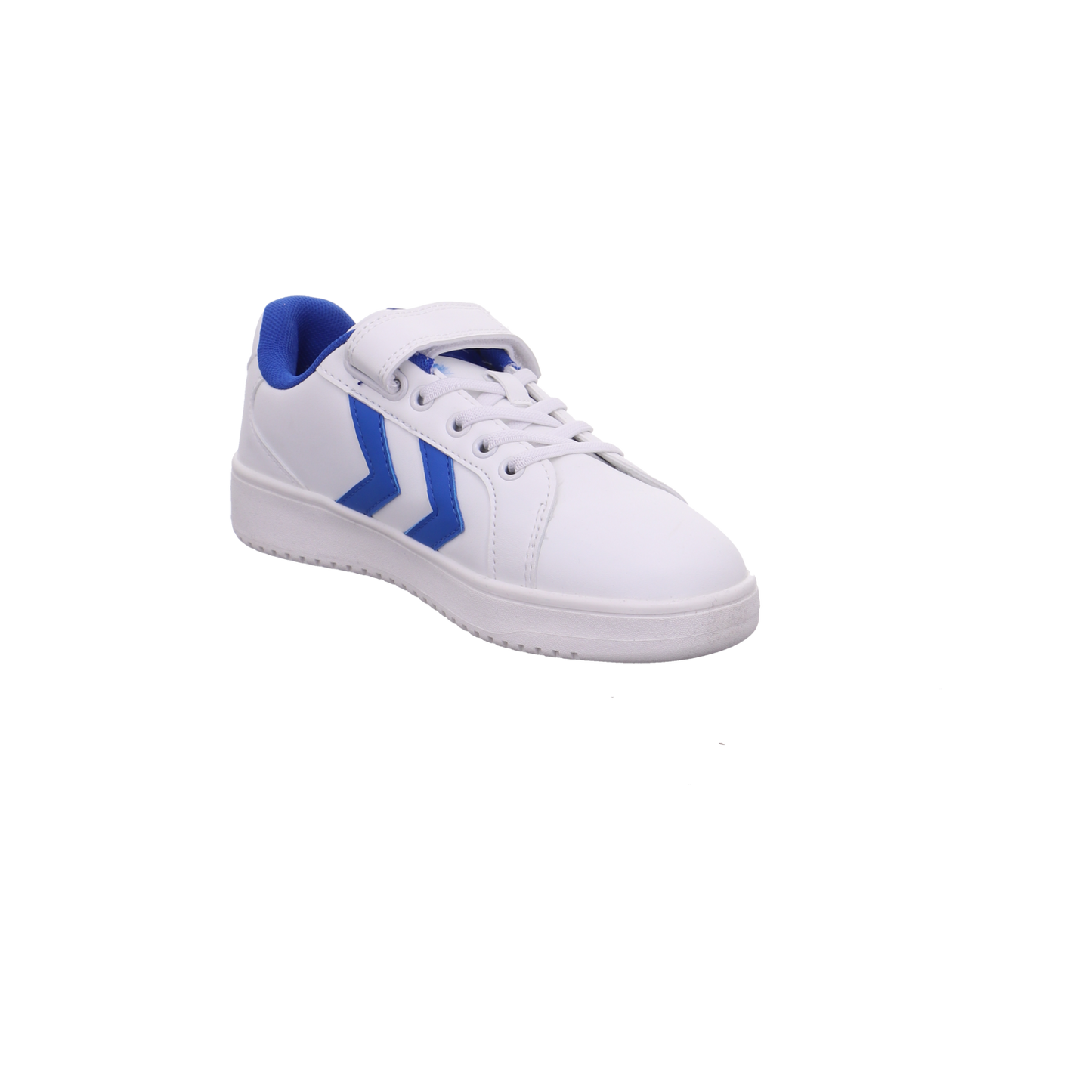 Hummel DERBY COURT JR weiß blau Bild7