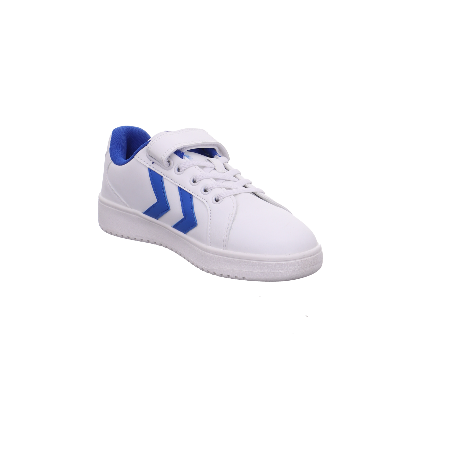 Hummel DERBY COURT JR weiß blau Bild7