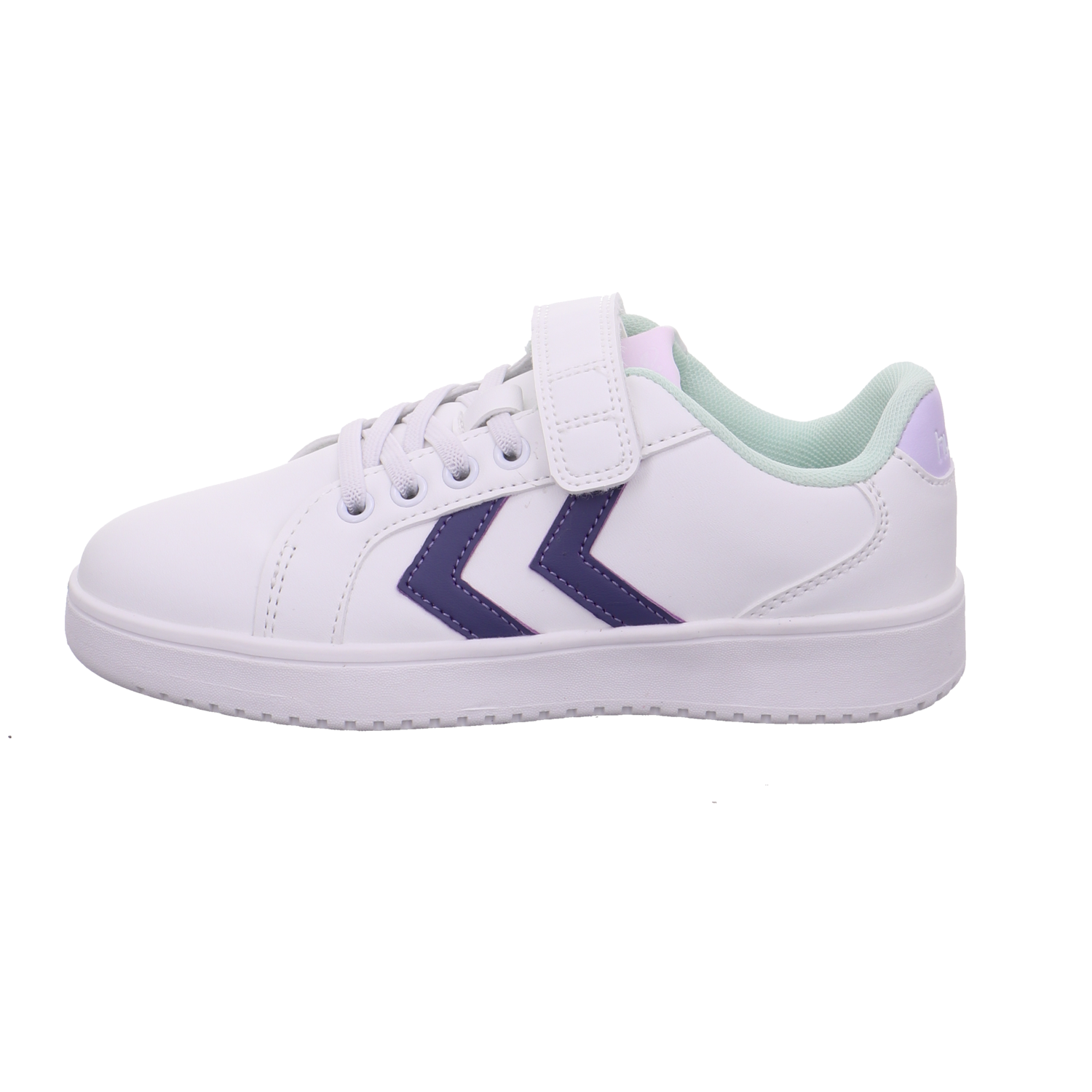Hummel DERBY COURT JR weiß kombi Bild1