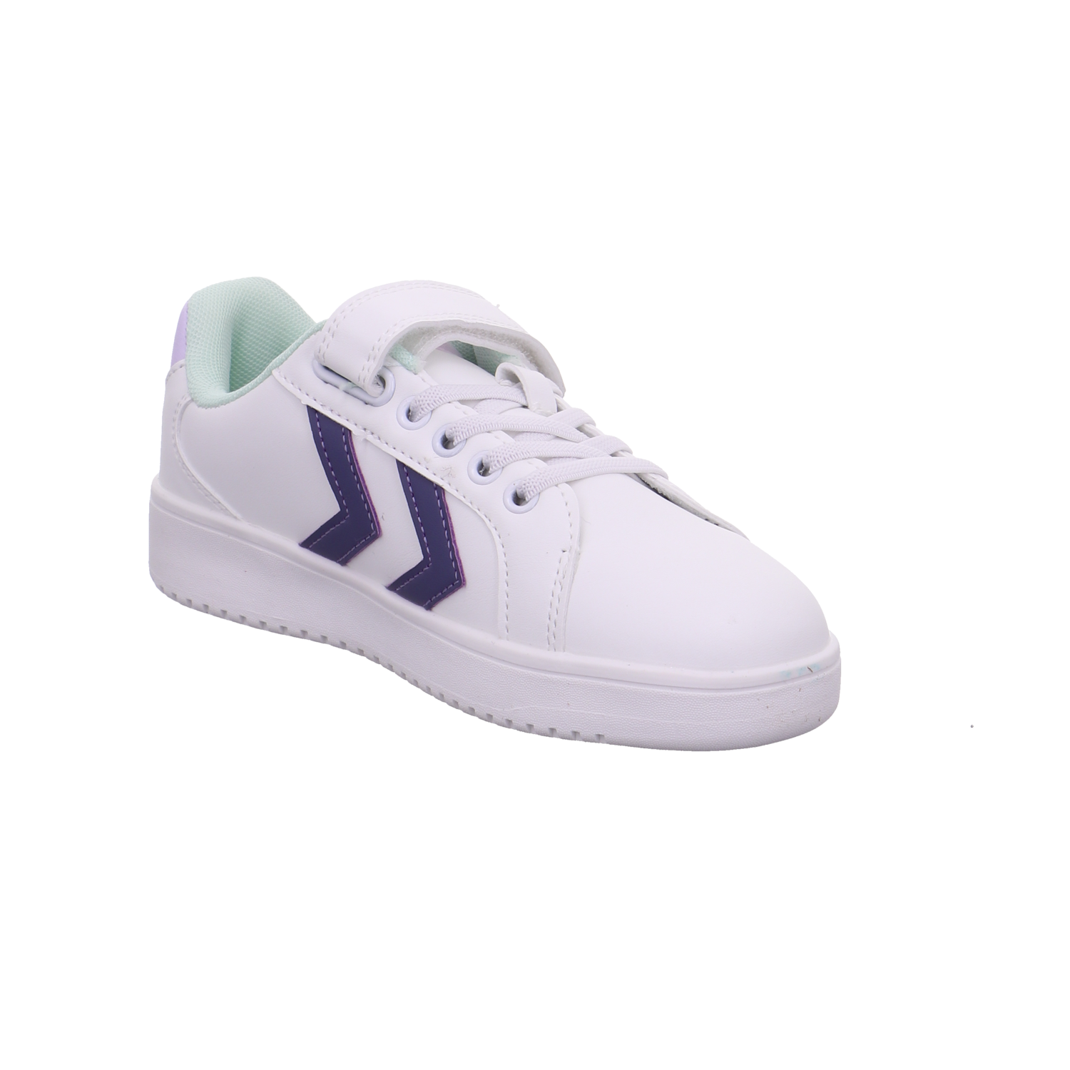 Hummel DERBY COURT JR weiß kombi Bild7