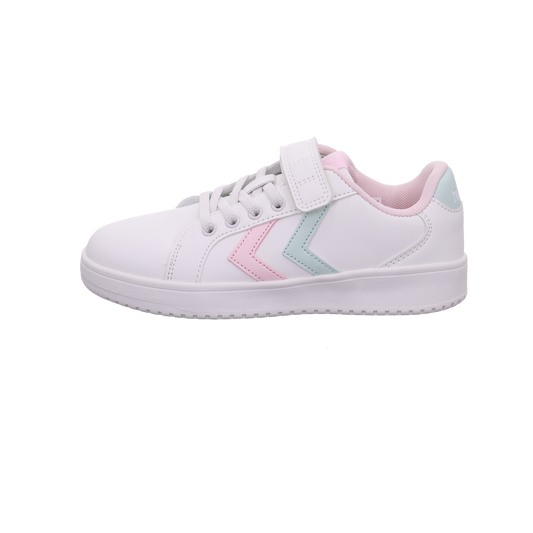 Hummel DERBY COURT JR weiß kombi Bild1