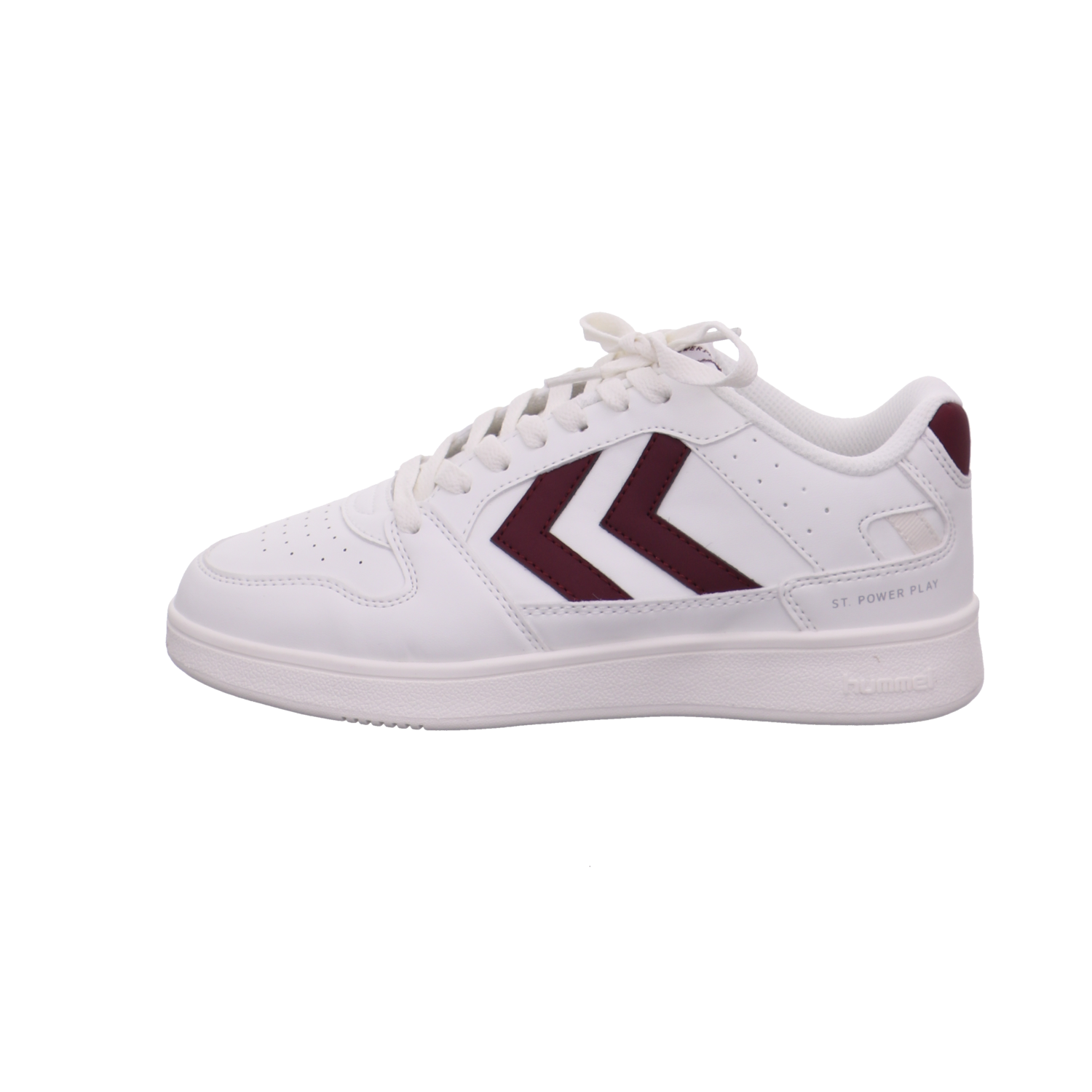 Hummel Sneaker weiß bordeaux Bild1