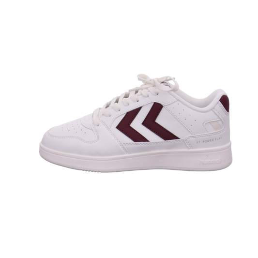 Hummel Sneaker weiß bordeaux Bild1