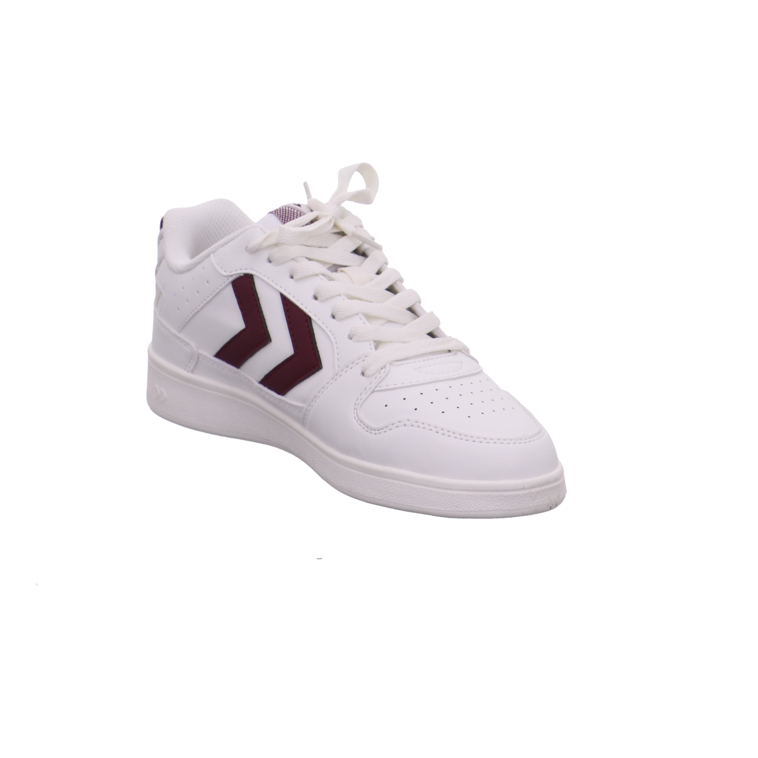 Hummel Sneaker weiß bordeaux Bild7