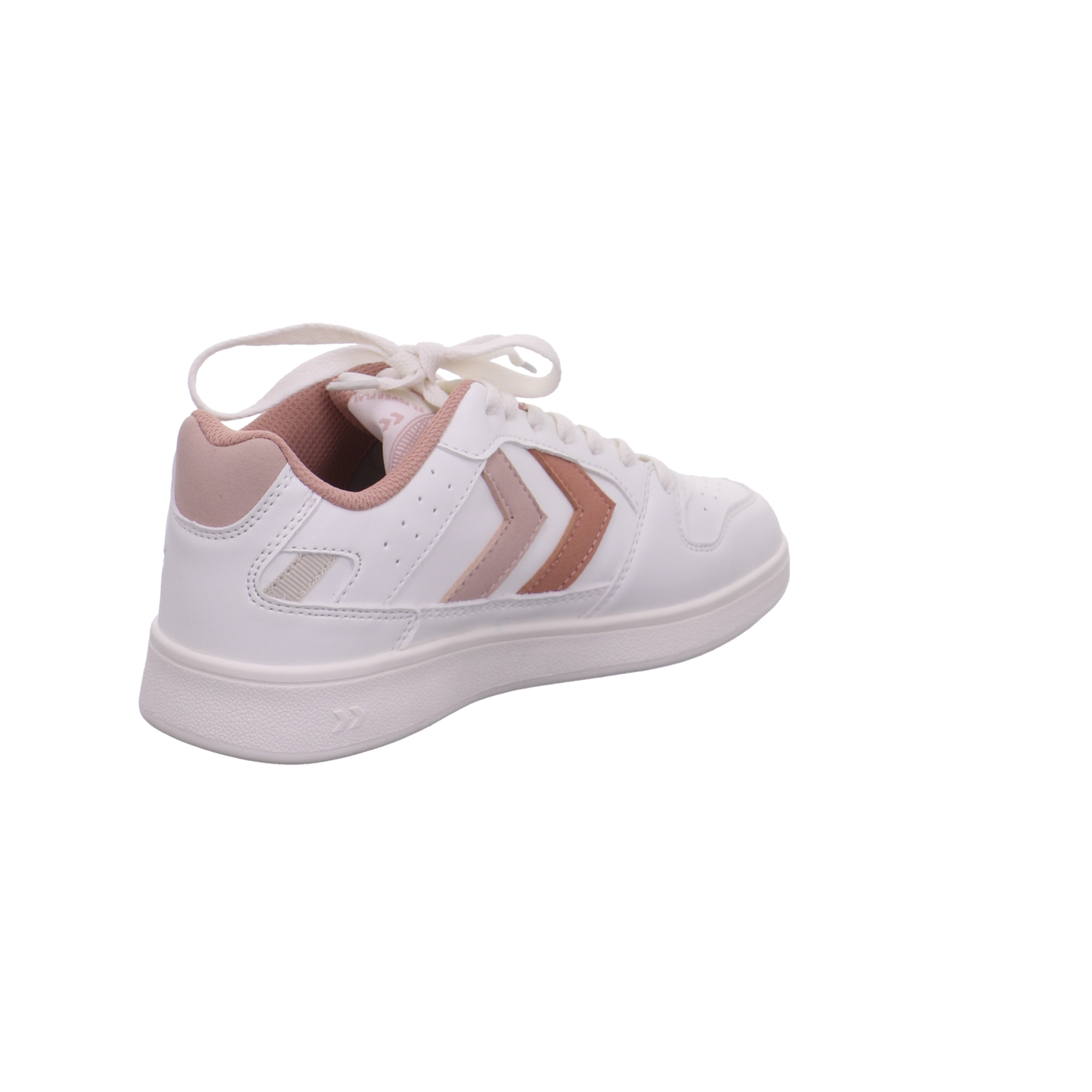 Hummel Sneaker weiß rosa/rot Bild5