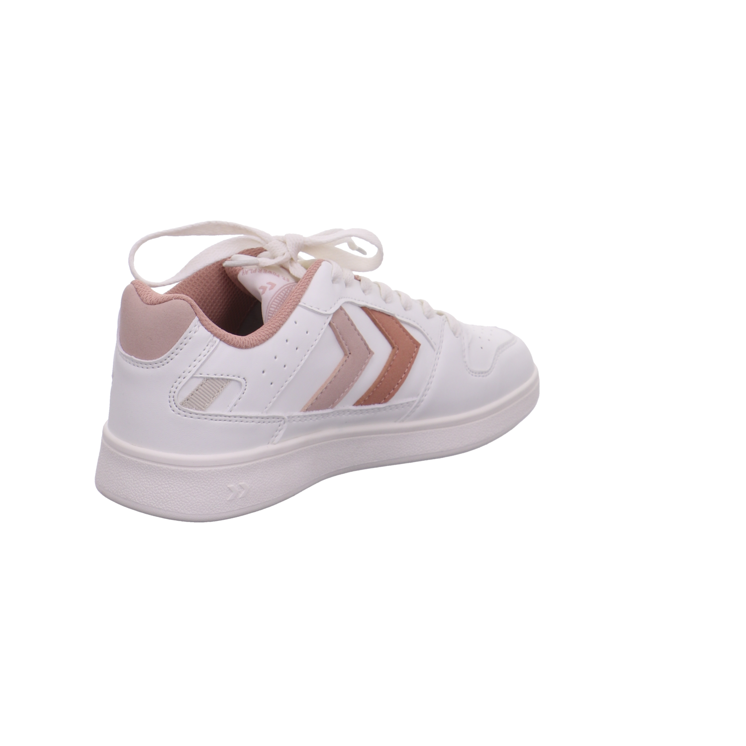 Hummel Sneaker weiß rosa/rot Bild5