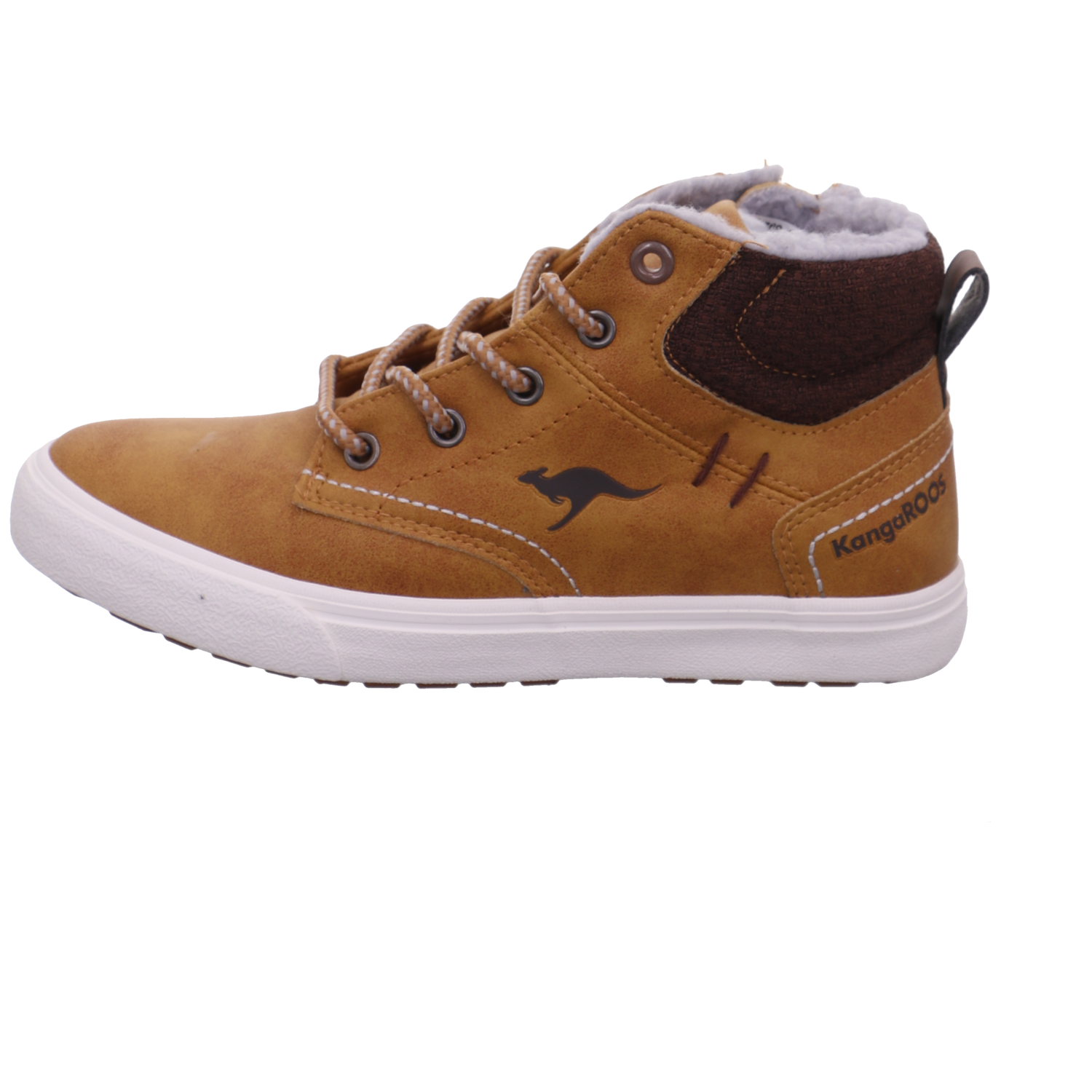 Kangaroos Stiefel braun kombi Bild1