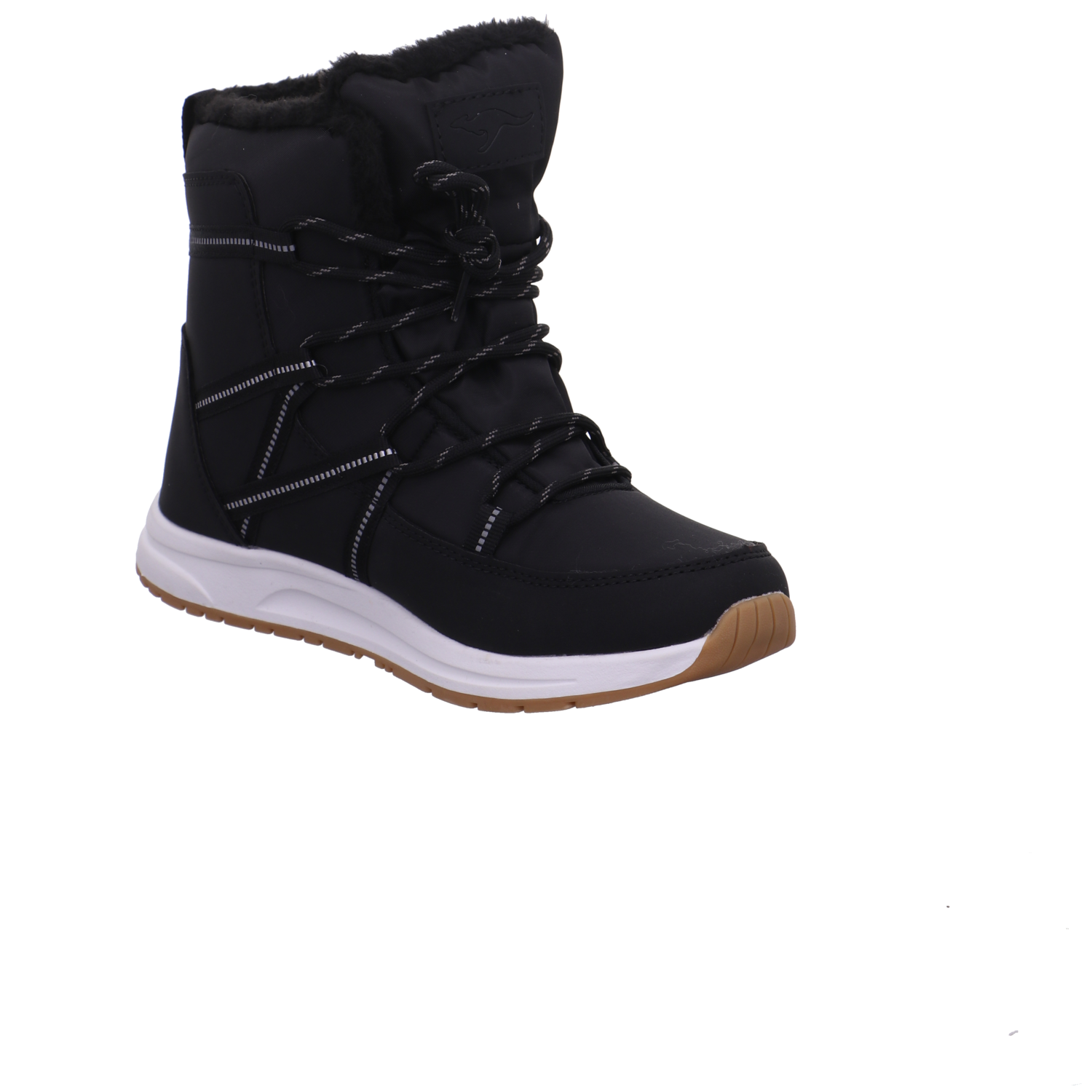 Kangaroos Stiefeletten schwarz Bild7