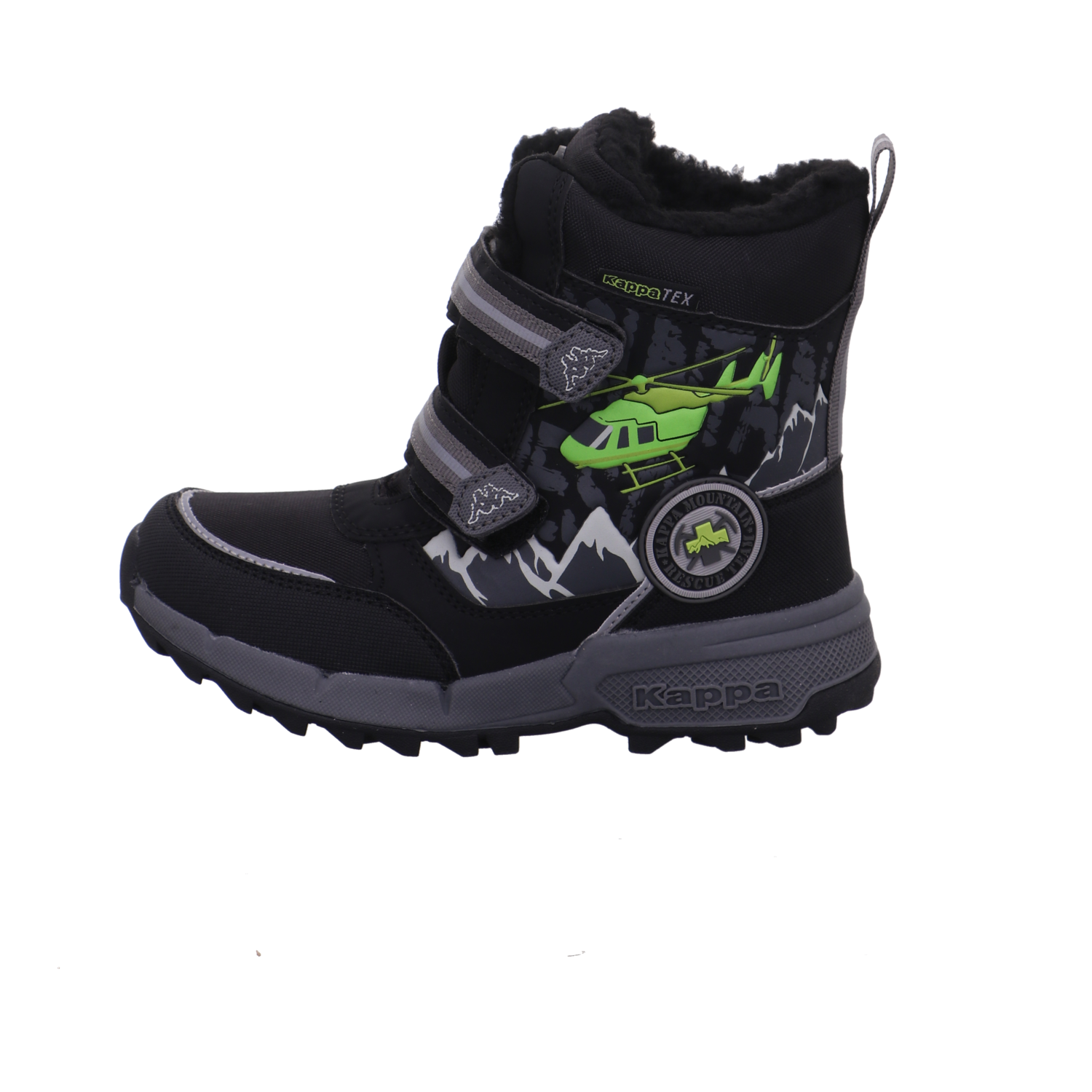 Kappa Sneaker schwarz kombi Bild1