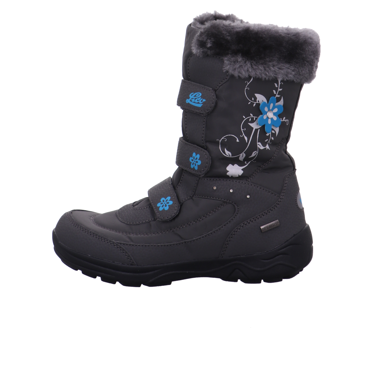 Lico Stiefel grau kombi Bild1