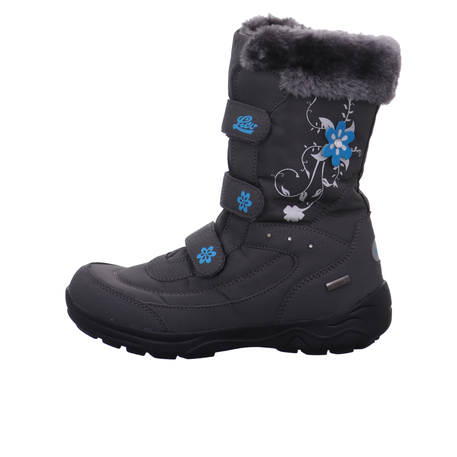 Lico Stiefel grau kombi Bild1