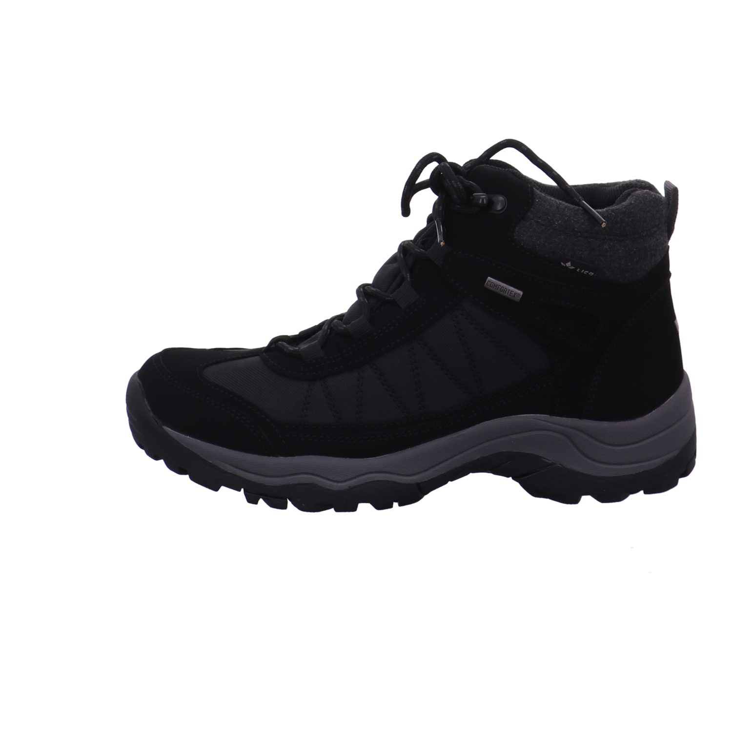 Lico Trekking Wanderschuhe schwarz kombi Bild1