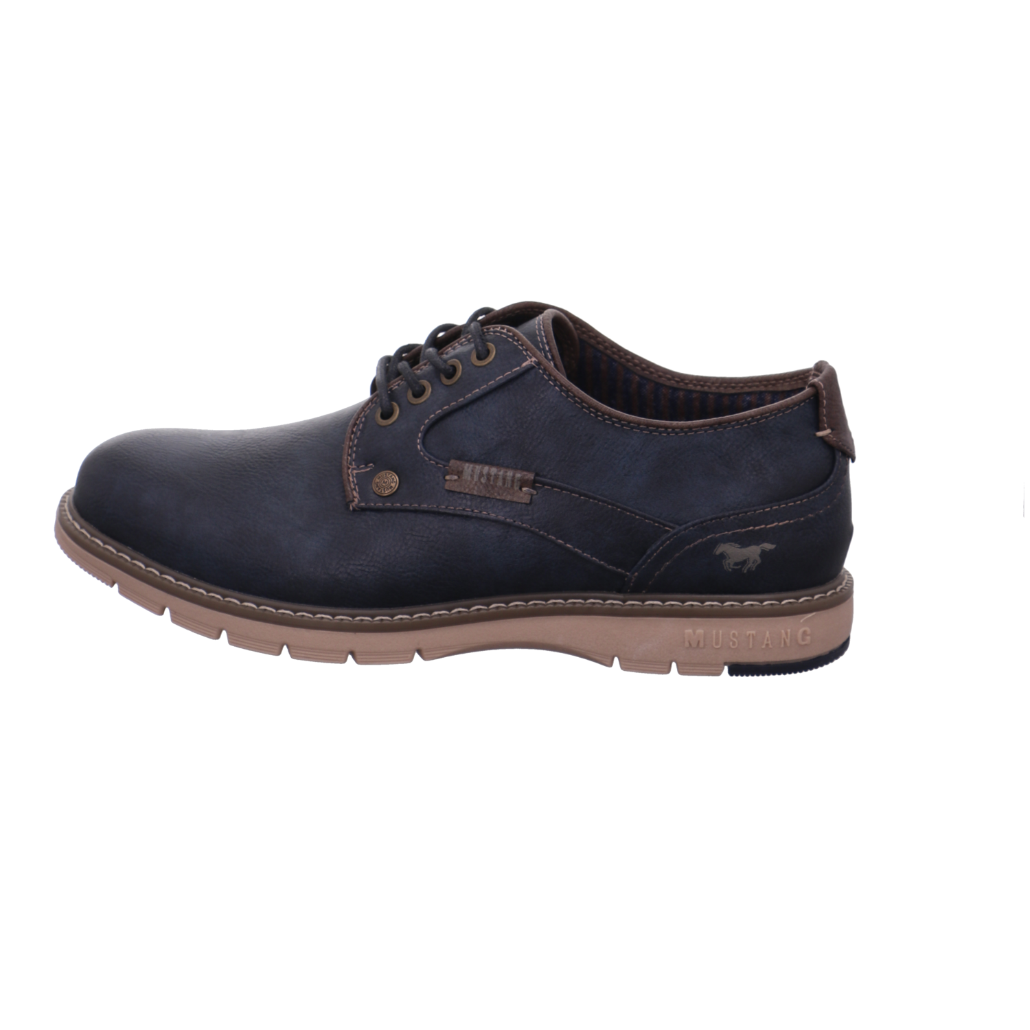 Mustang Schnürschuhe dunkel-blau Bild1