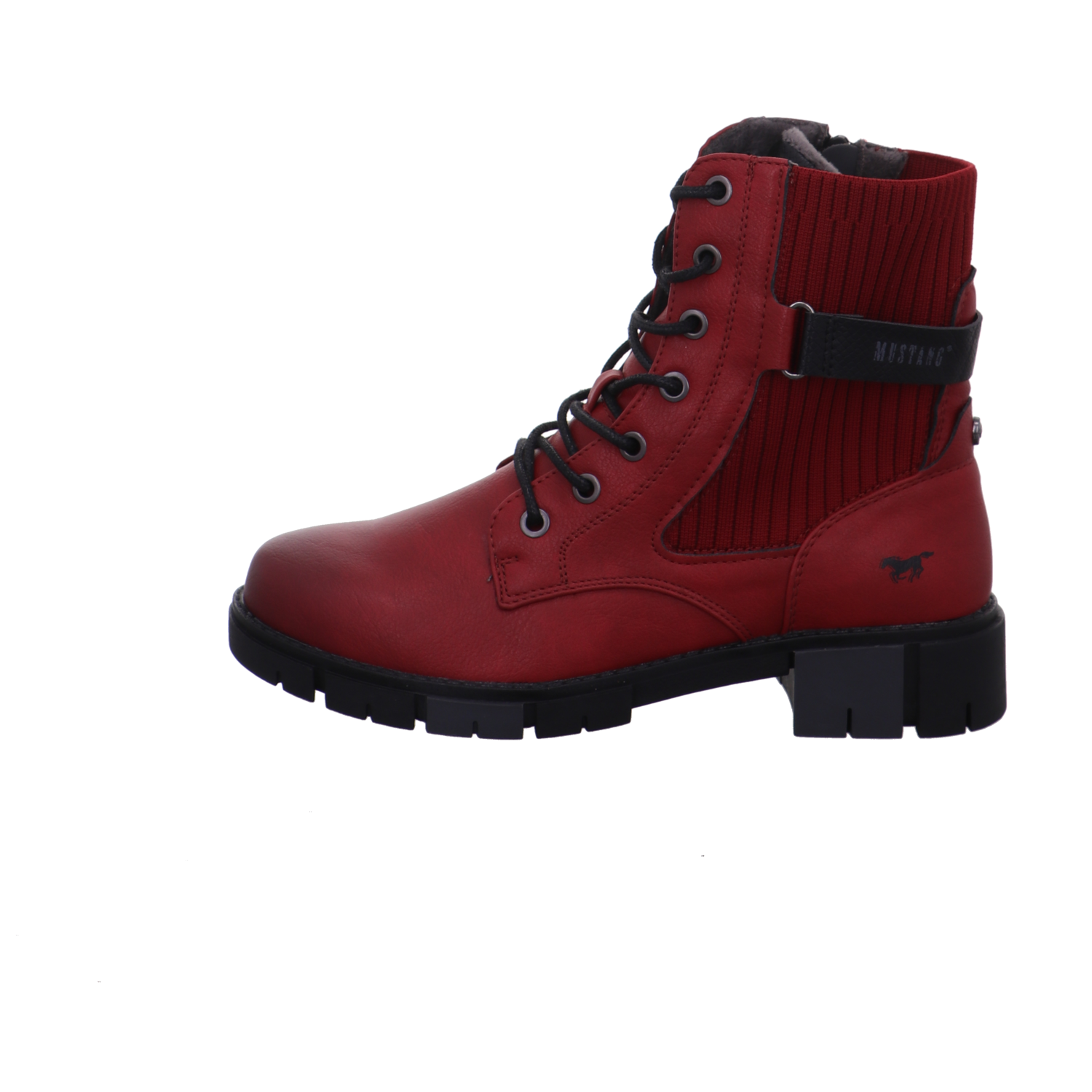 Mustang Stiefeletten rot Bild1