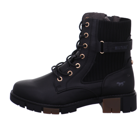 Mustang Stiefeletten schwarz Bild1