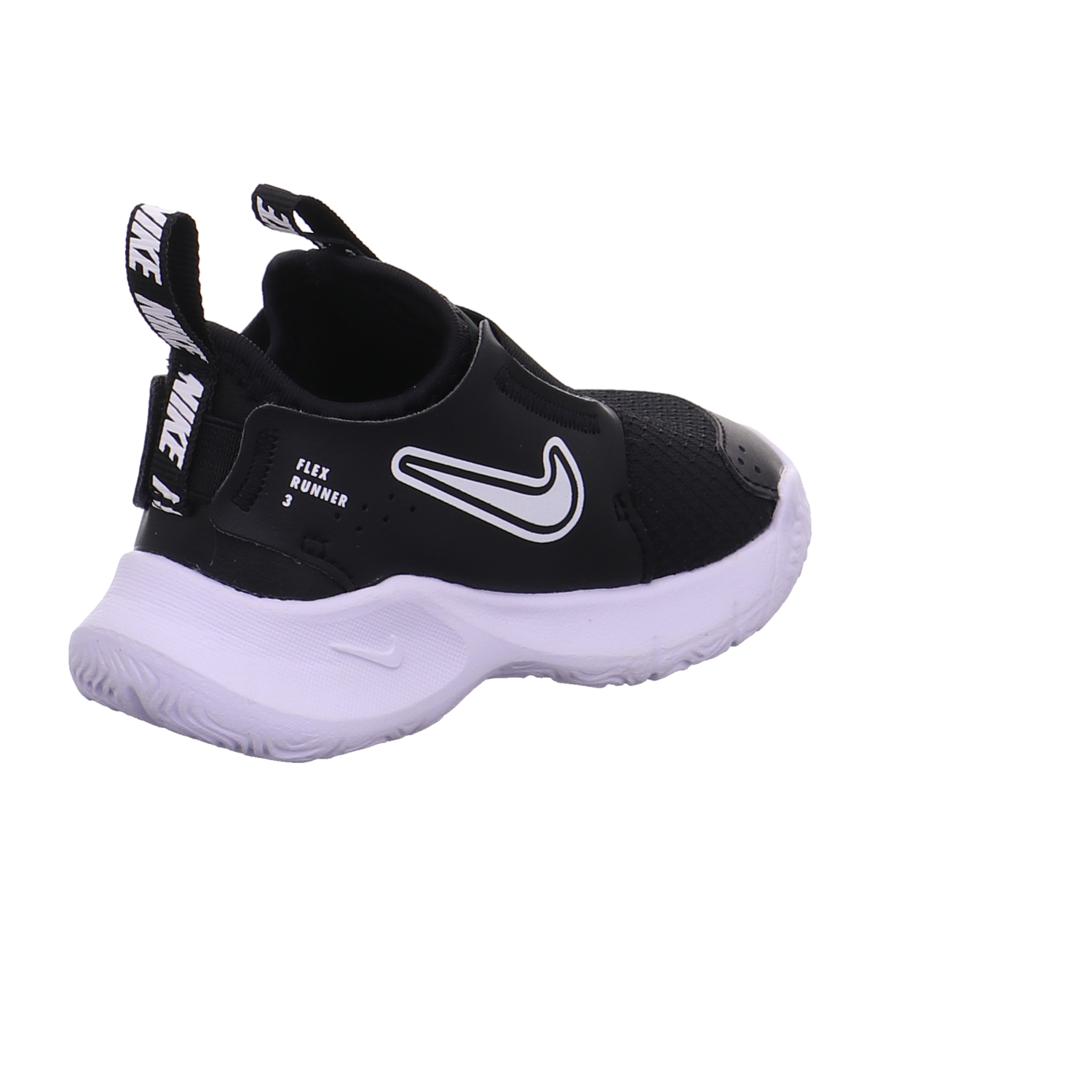 Nike Nike Flex Runner 3 Baby/Toddle schwarz-weiß Bild5