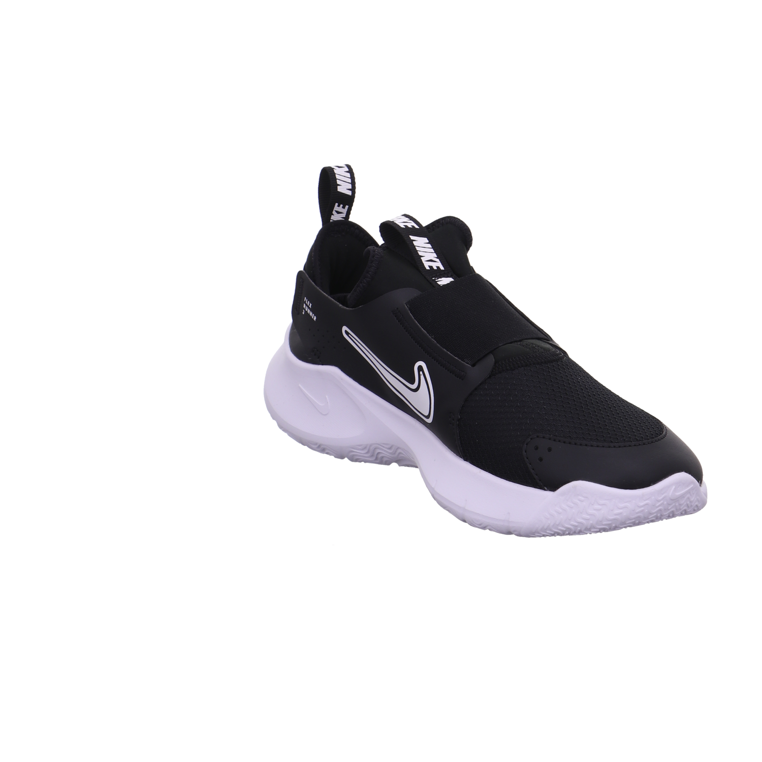 Nike Nike Flex Runner 3 Big Kids schwarz-weiß Bild7