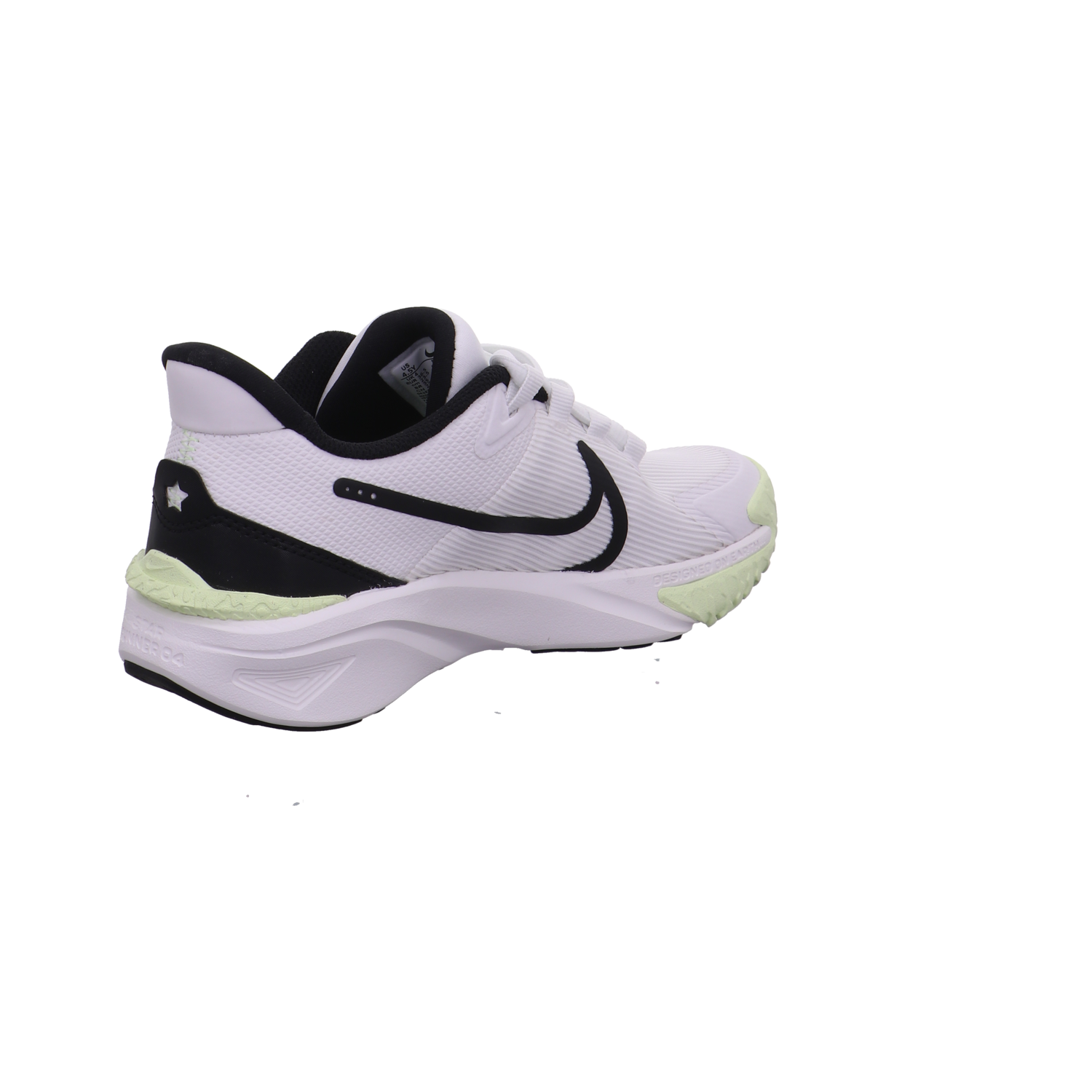 Nike Nike Star Runner 4 Big Kids' R weiß kombi Bild5