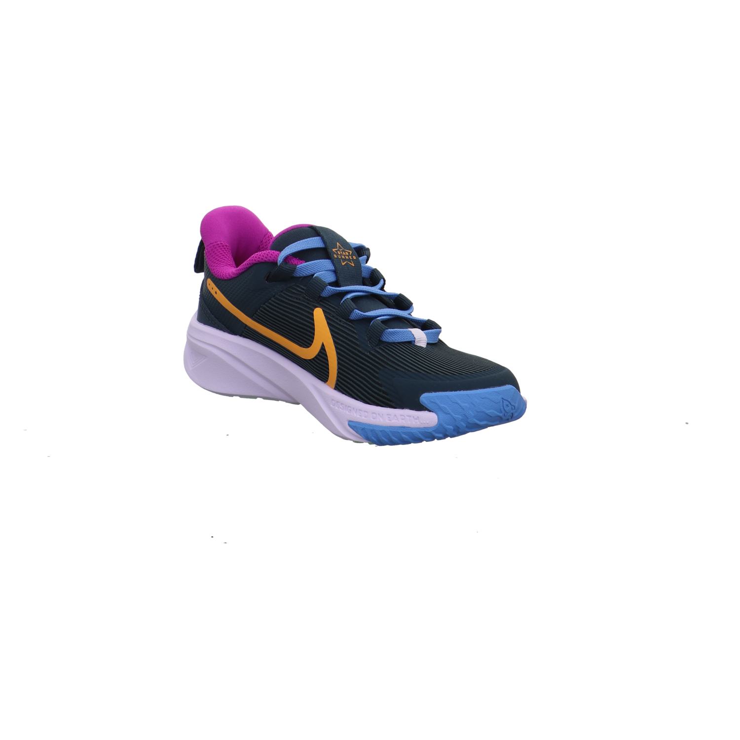 Nike Nike Star Runner 4 Little Kids blau kombi Bild7