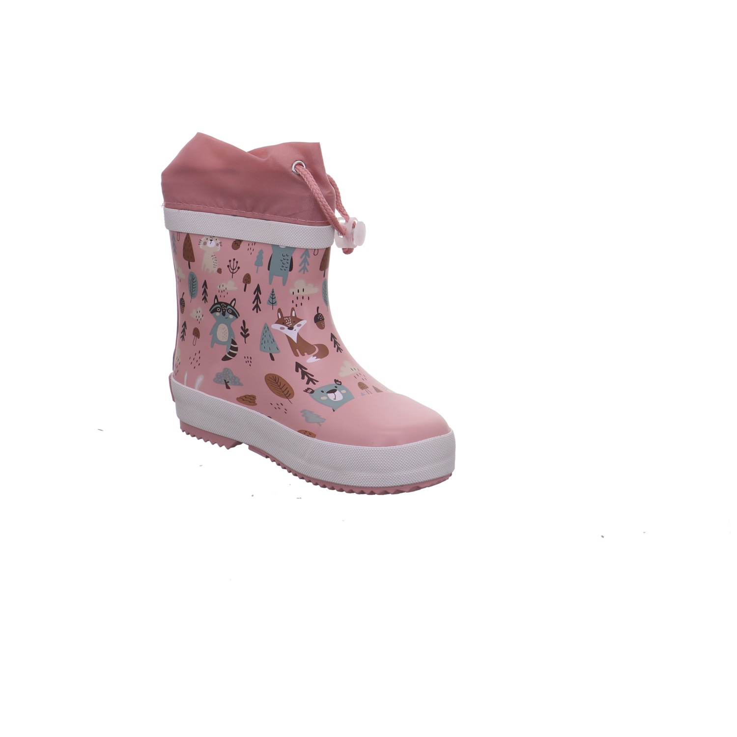 Playshoes Halbschaft Wald gefüttert rose Bild7