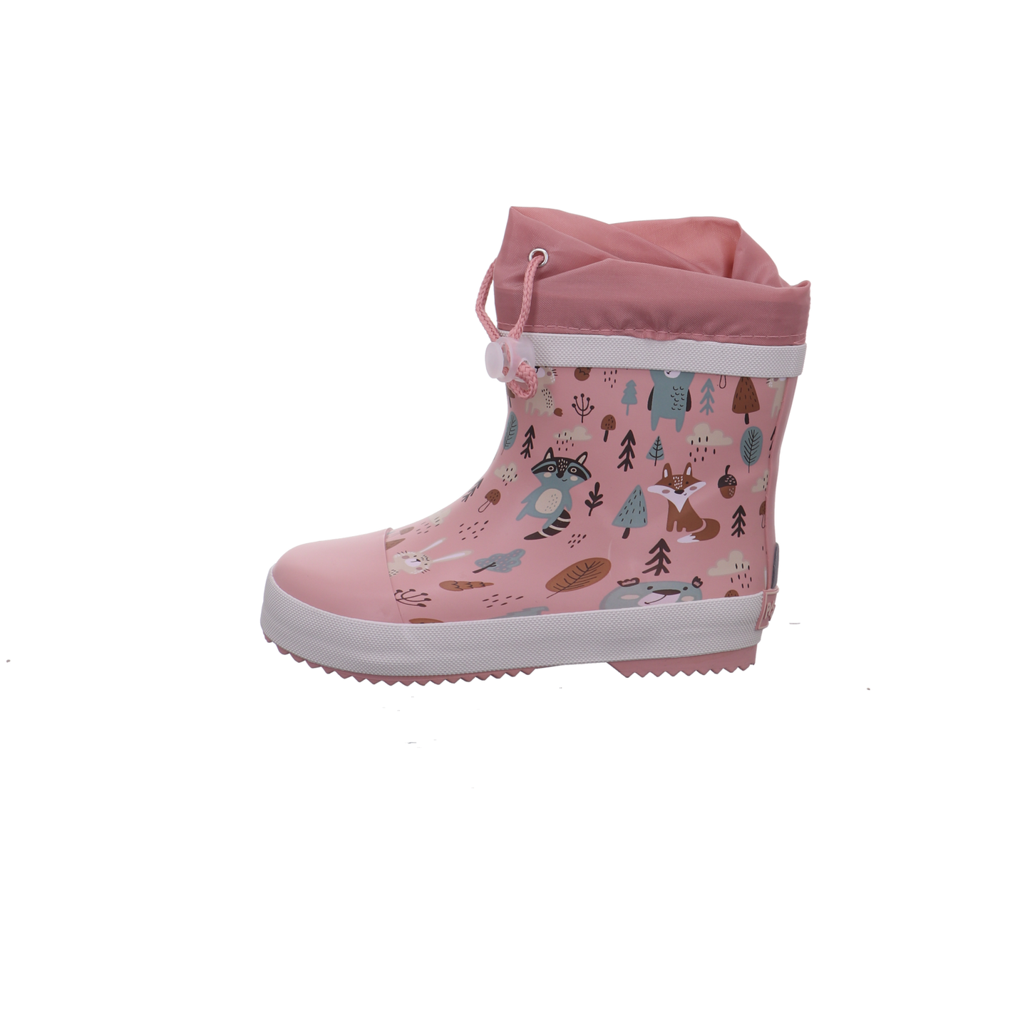 Playshoes Halbschaft Wald gefüttert rose Bild1