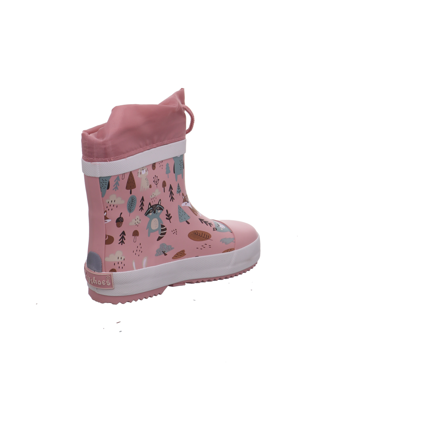 Playshoes Halbschaft Wald gefüttert rose Bild5