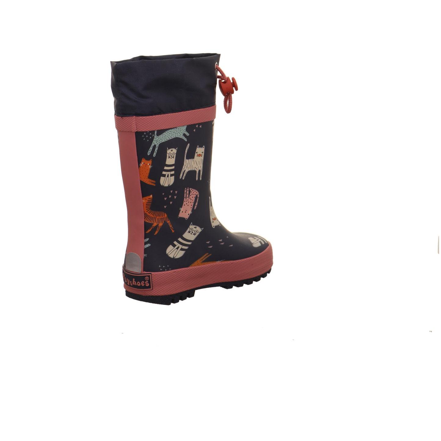 Playshoes Katzen allover blau kombi Bild5