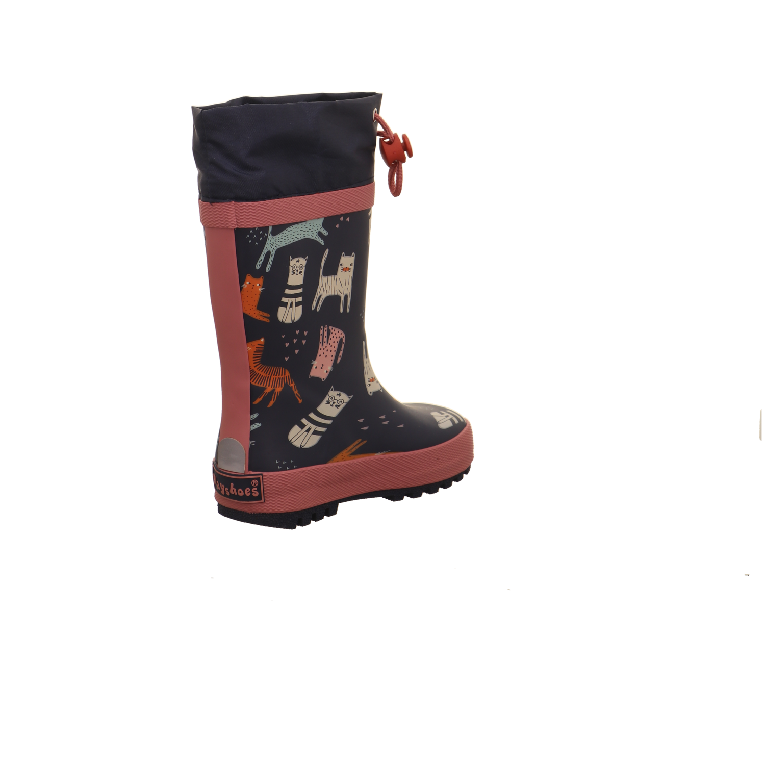 Playshoes Katzen allover blau kombi Bild5