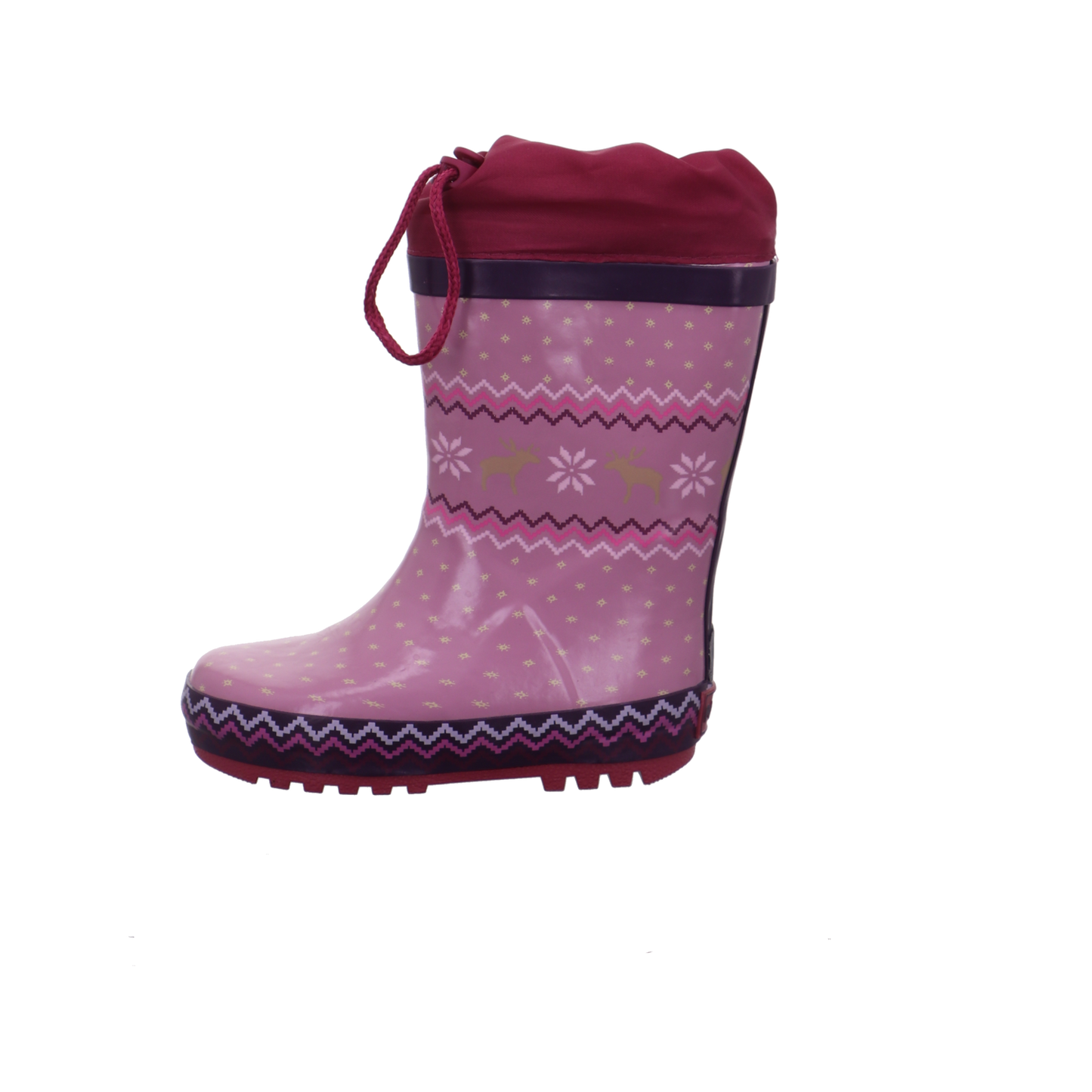 Playshoes Stiefel rose kombi Bild1