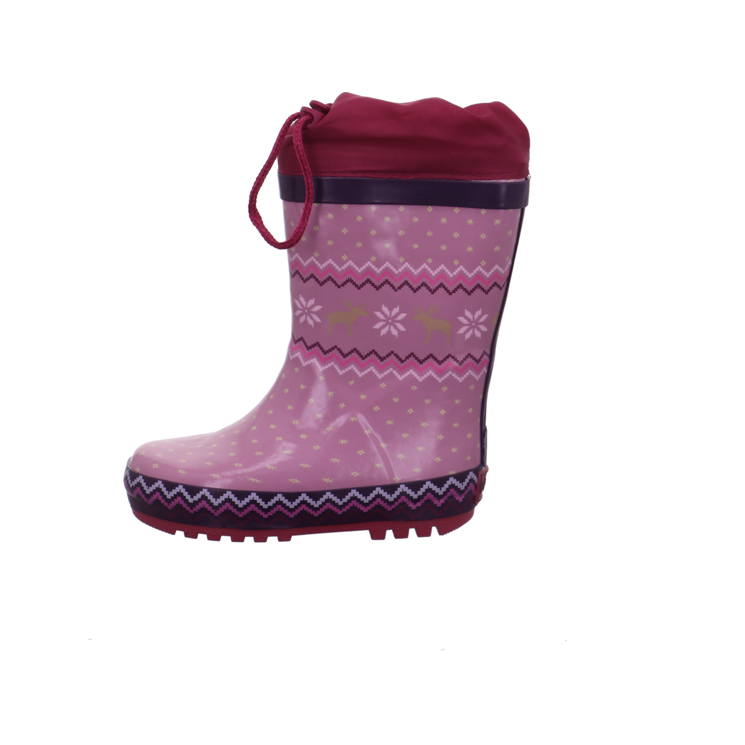 Playshoes Stiefel rose kombi Bild1