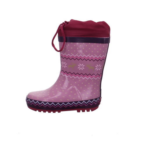 Playshoes Stiefel rose kombi Bild1